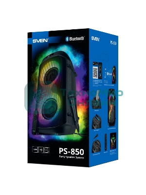Портативная колонка Sven PS-850, черный