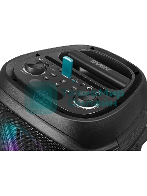 Колонка портативная SVEN PS-800 черный 100W 2.0 BT 10м 4400mAh