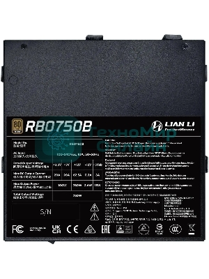Блок питания Lian-Li ATX 750W BX0750B Gen.5 80+ bronze (20+4pin) APFC 120мм fan 12xSATA RTL