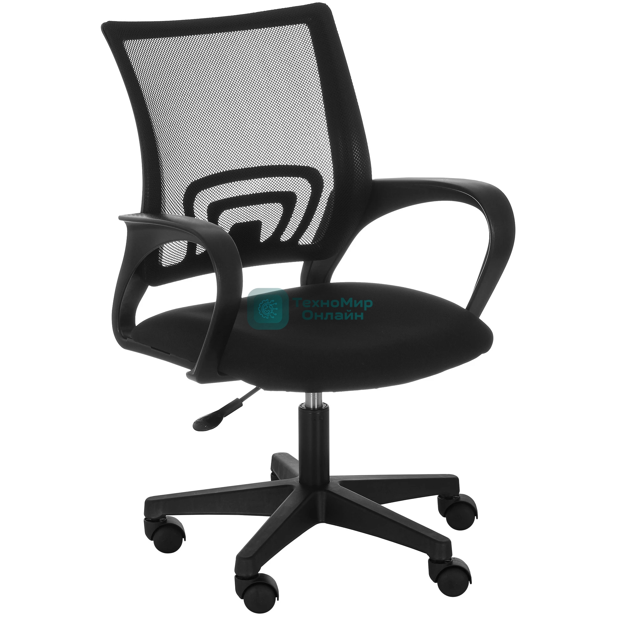 Кресло компьютерное Domfy CH X-ROOM черный сетка/ткань крестов. пластик