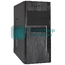 Компьютерный корпус Minitower ExeGate EX299311RUS MA-373X-UNS450 (mATX, БП UNS450 с вент. 12см, 2*USB, аудио, черный)
