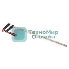 Струбцина F-образная усиленная Deli DL111250Z 500x120 мм, макс. усилие зажима 3500N, резьба 16мм