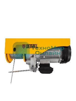 Тельфер электрический Denzel TF-1200, 1.2 т, 1800 Вт, высота 12 м, 8 м/мин