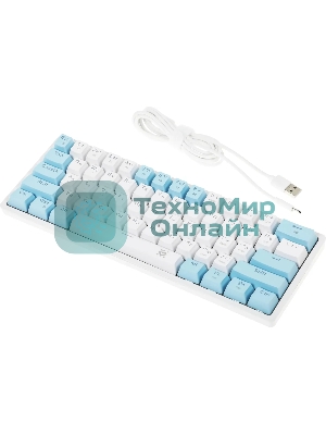 Клавиатура Defender Amox GK-585 проводная, USB Type-A, белый