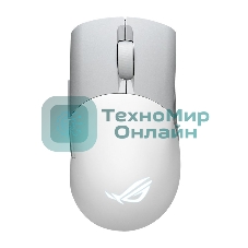 Мышь беспроводная/проводная ASUS ROG Keris Wireless AimPoint белый, 36000 dpi, радиоканал, Bluetooth, USB, кнопки - 5