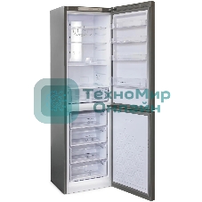 Холодильник Бирюса Б-I980NF нержавеющая сталь двухкамерный 240/130л морозилка снизу, No Frost