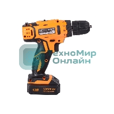 Дрель-шуруповерт аккумуляторная Вихрь ДА-12-2к 72/14/2, Аккумуляторная, 12В, 2 АКБ, Кейс