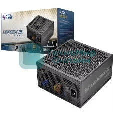 Блок питания Super Flower Power Supply Leadex III Gold SF-850F14GE(GL), 850W, ATX 3.1, 140мм, 8xSATA, 3xPCI-E(6+2), 1x12VHPWR(12+4), APFC, 80 PLUS Gold, Full Modular