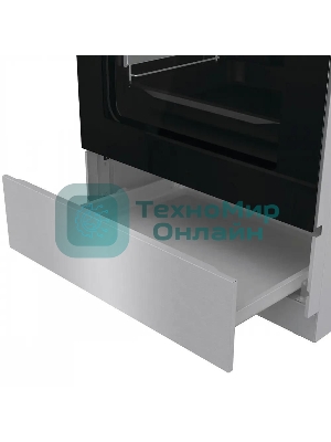 Плита комбинированная Gorenje GKS6C72XF серебристый, конфорок 4 газовых, духовка 71 л, 60 см x 85 см x 60 см