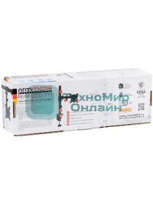 Кронштейн для мониторов Arm Media LCD-T11 черный 15