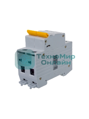 Выключатель автоматический модульный 2п C 63А 4.5кА ВА47-29 IEK MVA20-2-063-C