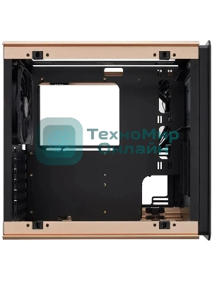 Компьютерный корпус Azza Regis черный без БП ATX 4x120мм 2xUSB 3.0 audio bott PSU