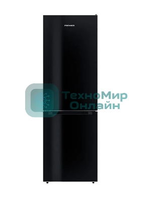 Холодильник PREMIER PRM-315BFSF/DI черный двухкамерный 221/94л морозилка снизу