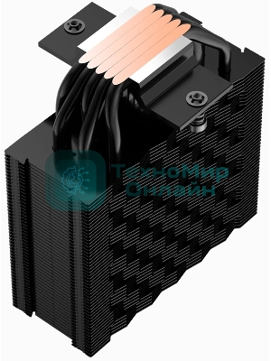 Устройство охлаждения (кулер) PcCooler RZ500 Soc-AM5/AM4/1200/1700/1851 черный 4-pin 32dB Al+Cu 250W Ret (RZ500-BKNWNX-GL)