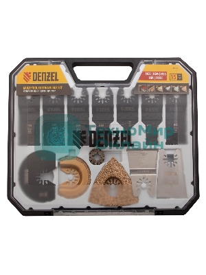 Набор насадок для МФИ Denzel универсальный, 15 шт.