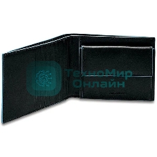 Кошелек мужской Piquadro Blue Square PU1239B2R/N черный натур.кожа