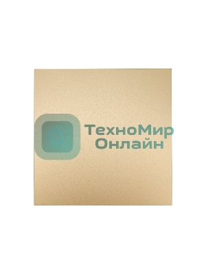 Выключатель 1-кл. СП ZIMA IP20 10А безвинт. зажим зол. LEZARD 704-3688-100QC