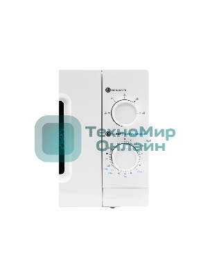 Микроволновая печь HOME HMM207BW белый, 20 л, 700 Вт, переключатели - поворотный механизм