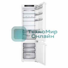 Встраиваемый холодильник Korting KSI 19547 CFNFZ белый, двухкамерный, 200/67л, морозилка снизу, No Frost