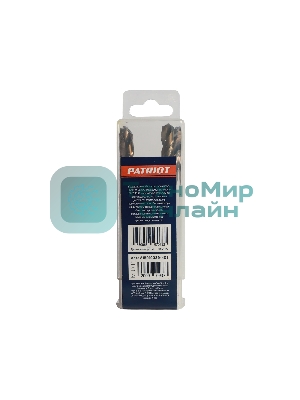 Сверло по металлу 9,0 мм, упаковка 5шт 815010039 EDGE by PATRIOT