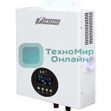 Источник бесперебойного питания ИБП POWERMAN Smart 800 HYBRID, линейно-интерактивный, 800ВА/480Вт, 165-265В, 2 евророзетки, внешняя свинцово-кислотная (AGM, GEL, FB) или LiFePO4 батарея на 12В емкостью от 55Ач (не входит в комплект поставки), ток заряда до 15А, ЖК-дисплей, навесной, 310мм х 270мм х 85мм, 6.6кг.