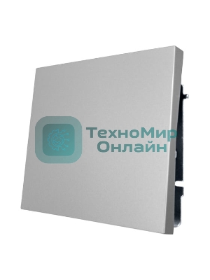 Выключатель 1-кл. СП ZIMA IP20 10А безвинт. зажим серый матовый LEZARD 704-7488-100QC