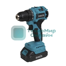 Дрель-шуруповерт Oasis ASU-18A, 18 В, 2 Ач, 50 Нм, бесщеточный, ударный