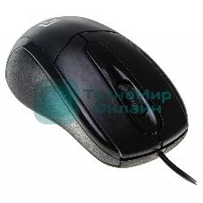 Мышь проводная Oklick 305M черный, 1000 dpi, USB, кнопки - 3