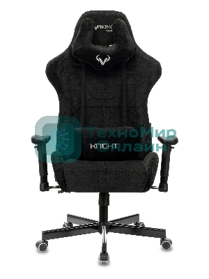 Кресло Бюрократ VIKING KNIGHT LT20 FABRIC черный, ткань, 120 кг, механизм качания