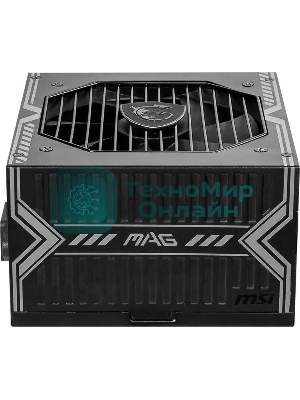 Блок питания MSI MAG A650BN, 650Вт, 80 PLUS Bronze, 120мм, черный