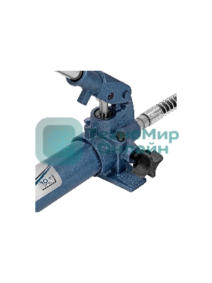 Растяжка гидравлическая Stels 51356 10 т, 17 предметов, 7 сменных насадок, в пласт. кейсе на колесах