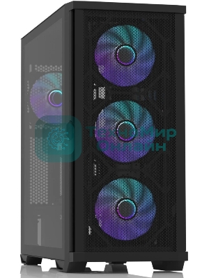 Компьютерный корпус ZALMAN Z10 DUO, ATX, BLACK, WINDOW, 2x3.5