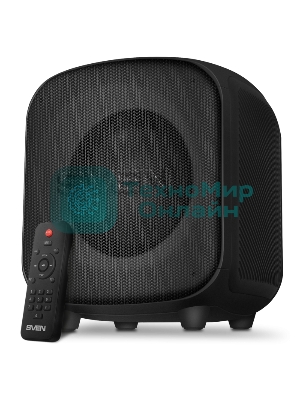 Портативная колонка SVEN PS-555, черный, 65 Вт (RMS), Bluetooth, USB, microSD, пульт