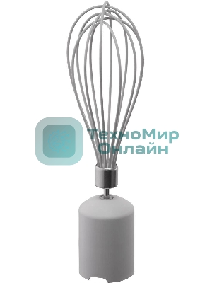 Погружной блендер Korting KHB 0313 W, беспроводной, мощность 150 Вт, кнопочное управление, 3 насадки (блендер, измельчитель, миксер), 5 скоростей, объем чаши 500 мл, защита двигателя от перегрева/перегрузки, цвет белый