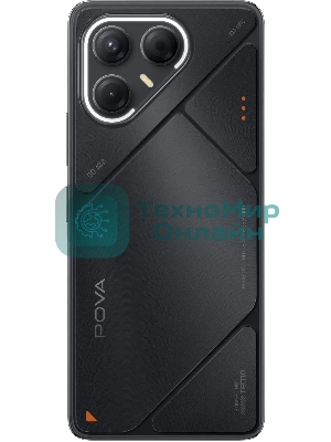 Смартфон Tecno Pova 7 5G LJ7, 8/128Gb, черный