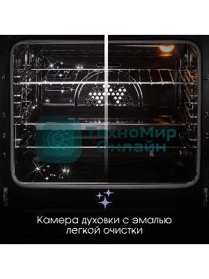 Духовой шкаф электрический Zigmund & Shtain E 151 B черный