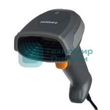 Сканер штрих-кода Mindeo M2-HD ручной, 2D имидж, серый USB 