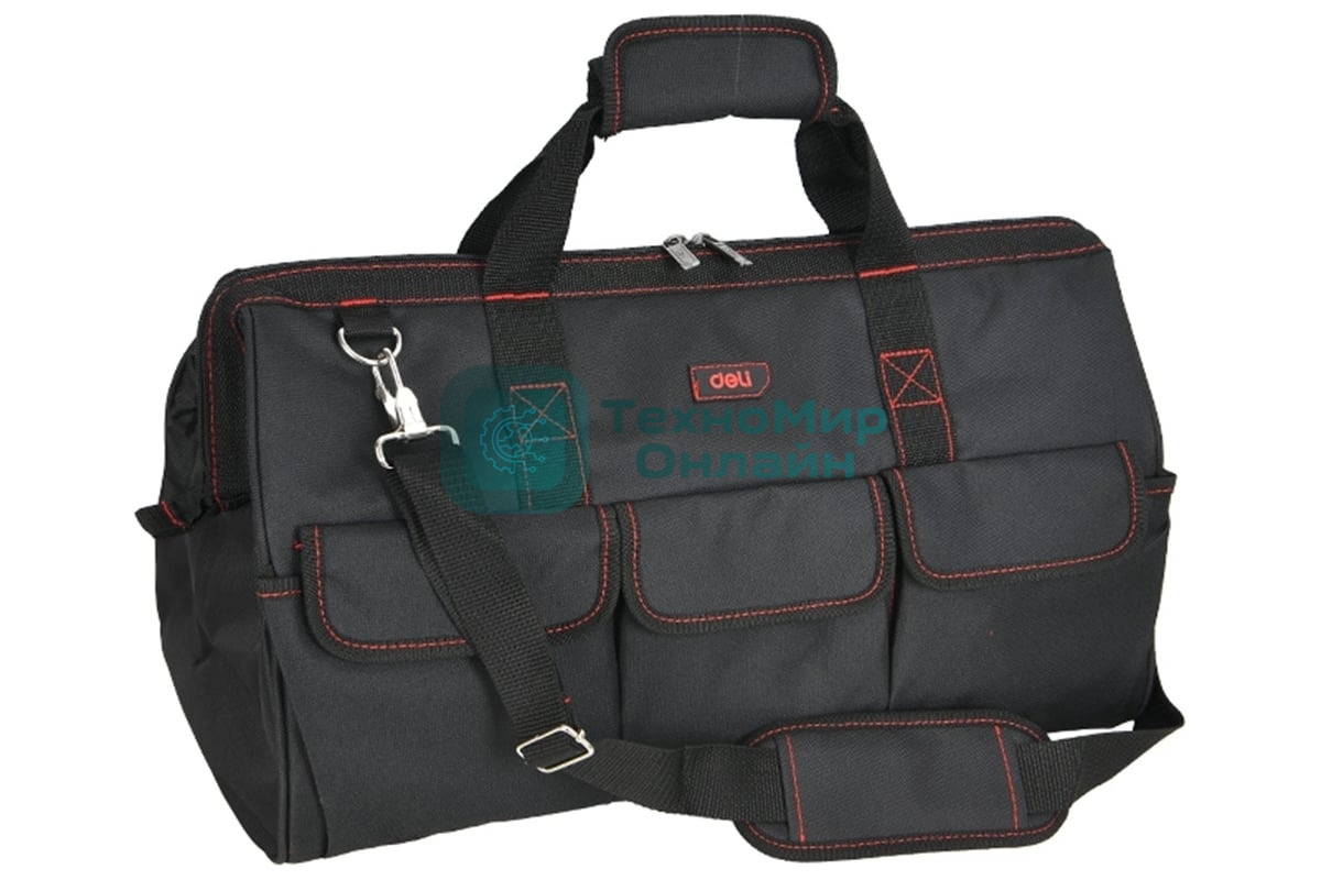 Сумка для инструментов Deli DL430904 Black Edition