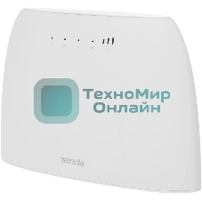 Роутер Tenda 4G03 4G LTE wiFi, 300 Мбит/с, поддержка TR069, слот для SIM-карт