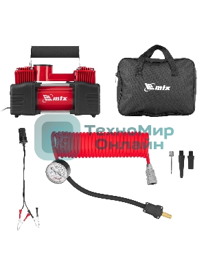 Компрессор автомобильный MTX C-65, 12 В, 10 атм., 65 л/мин