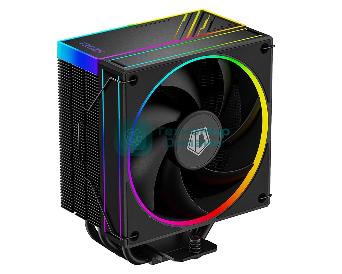Кулер ID-Cooling FROZN A410 ARGb черный 120мм алюминий/медь 2000rpm 30db 4-pin 220W 152мм