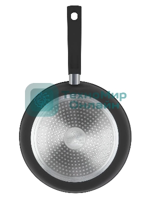 Сковорода Rondell Mustang RDA-597, 24 см, без крышки, черный