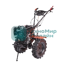 Мотоблок дизельный PATRIOT BOSTON 12DE 12 л,с; эл. Стартер: 12V; фрезы: 1350 mm; коробка передач 2 вперед+ 1 назад