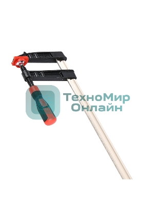 Струбцина F-образная усиленная Deli DL111250Z 500x120 мм, макс. усилие зажима 3500N, резьба 16мм