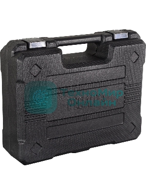 Дрель-шуруповерт аккумуляторная Ресанта ДА-20-2ЛК-Б 75/14/10, Аккумуляторная, 20В, 2 АКБ, Кейс