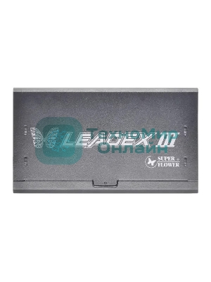 Блок питания Super Flower Power Supply Leadex III Gold SF-850F14GE(GL), 850W, ATX 3.1, 140мм, 8xSATA, 3xPCI-E(6+2), 1x12VHPWR(12+4), APFC, 80 PLUS Gold, Full Modular