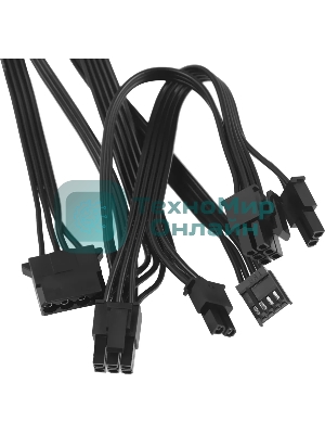 Блок питания MSI MAG A600DN (306-7ZP6B11-809), 600 Вт, 80 PLUS WHITE, 120 мм, черный