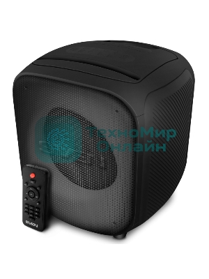 Портативная колонка SVEN PS-555, черный, 65 Вт (RMS), Bluetooth, USB, microSD, пульт