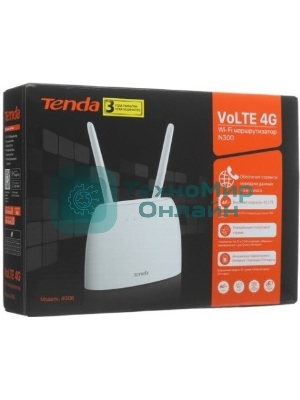 Роутер Tenda 4G06, 4G LTE и 4G VoLTE wiFi