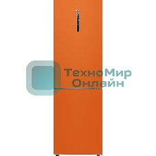 Холодильник Haier C2F636CORGU1 оранжевый двухкамерный 256/108 л морозилка снизу, No Frost